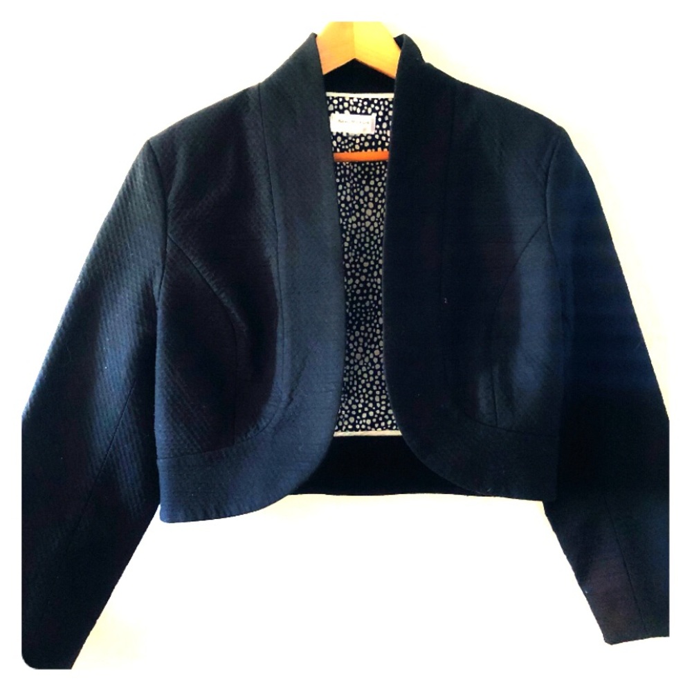 Cropped blazer